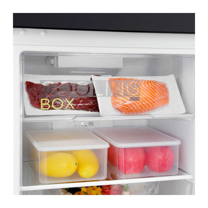 Refrigerador Midea 9 Pies Cúbicos Top Mount Inverter Quattro Negro MDRT346MTM28D