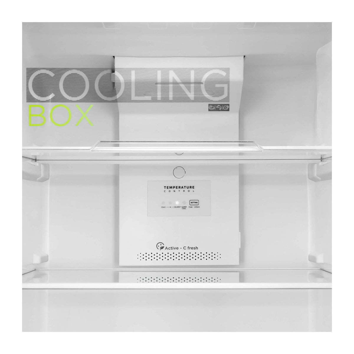 Refrigerador Midea 9 Pies Cúbicos Top Mount Inverter Quattro Negro MDRT346MTM28D