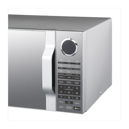 Horno de Microondas GE 1.1 Pies Cúbicos Gris MGE11SEJ