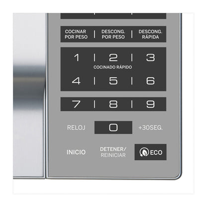 Horno de Microondas GE 1.1 Pies Cúbicos Gris MGE11SEJ