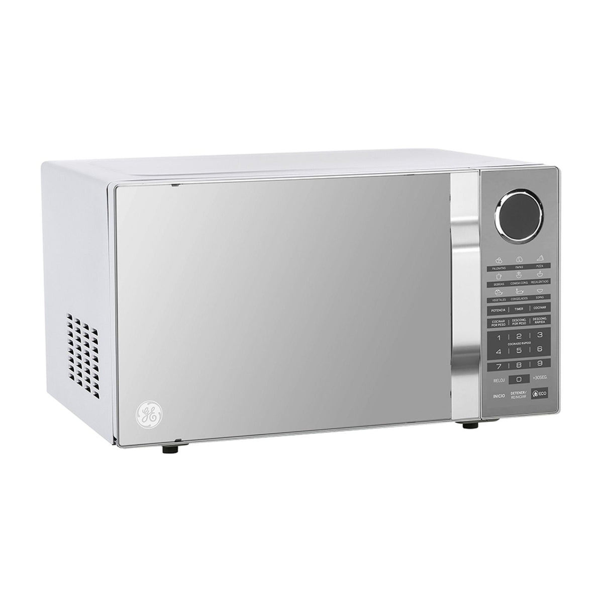 Horno de Microondas GE 1.4 Pies Cúbicos con Grill Gris MGE14SEJG