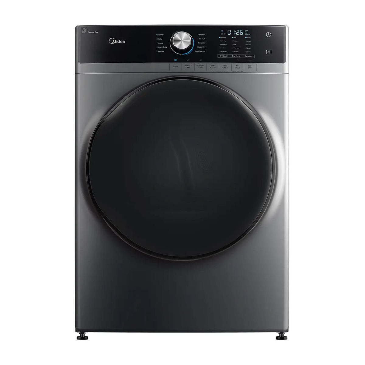 Secadora Midea Titan Dry 22 Kilos Carga Frontal Gris MH04D220S