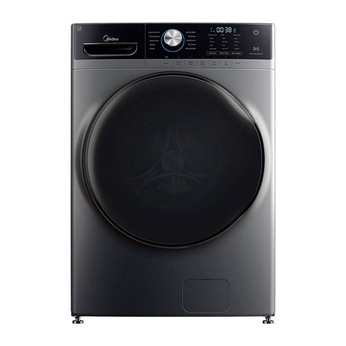 Lavadora Midea Titan Wash 21 Kilos Carga Frontal Inverter Gris MH04W210S