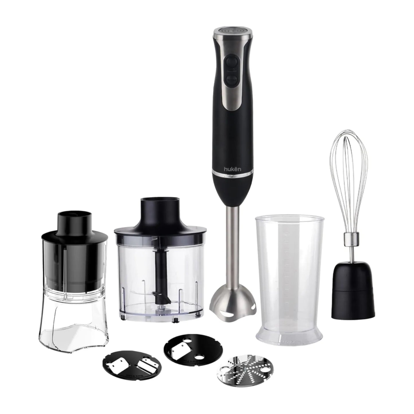 Batidora de Inmersión MasterChef Blend+ Negra MK-HBS-7