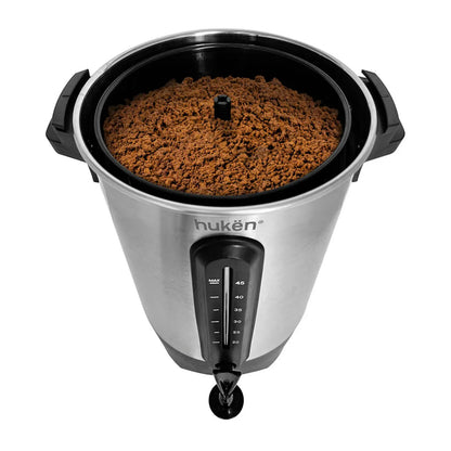 Cafetera Percoladora MasterChef 45 Tazas Gris MK-UCM-45