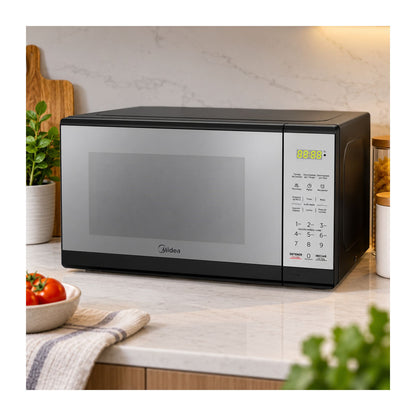 Horno de Microondas Midea 0.7 Pies Cúbicos Negro MMDF07S2MB