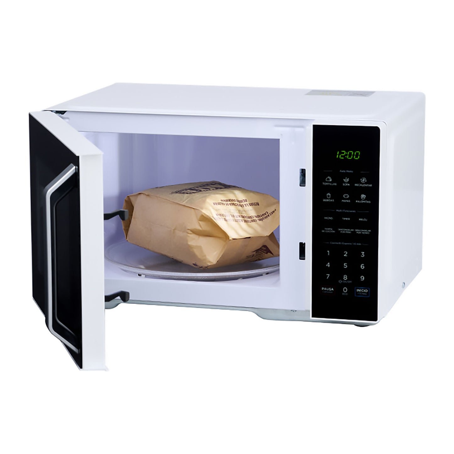 Horno de Microondas Midea 1.1 Pies Cúbicos Negro Talent MMDX11S2BW