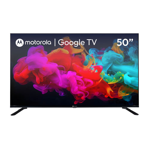 Televisión Pantalla 50 Pulgadas Motorola Google TV QLED 4K UHD MOT50NUQE05