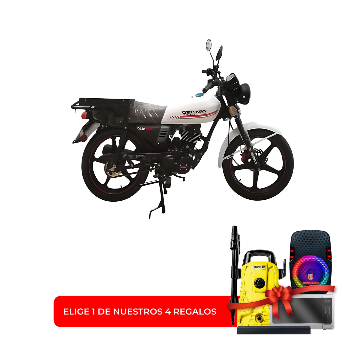 Motocicleta Islo Trip 150cc Manual Blanca