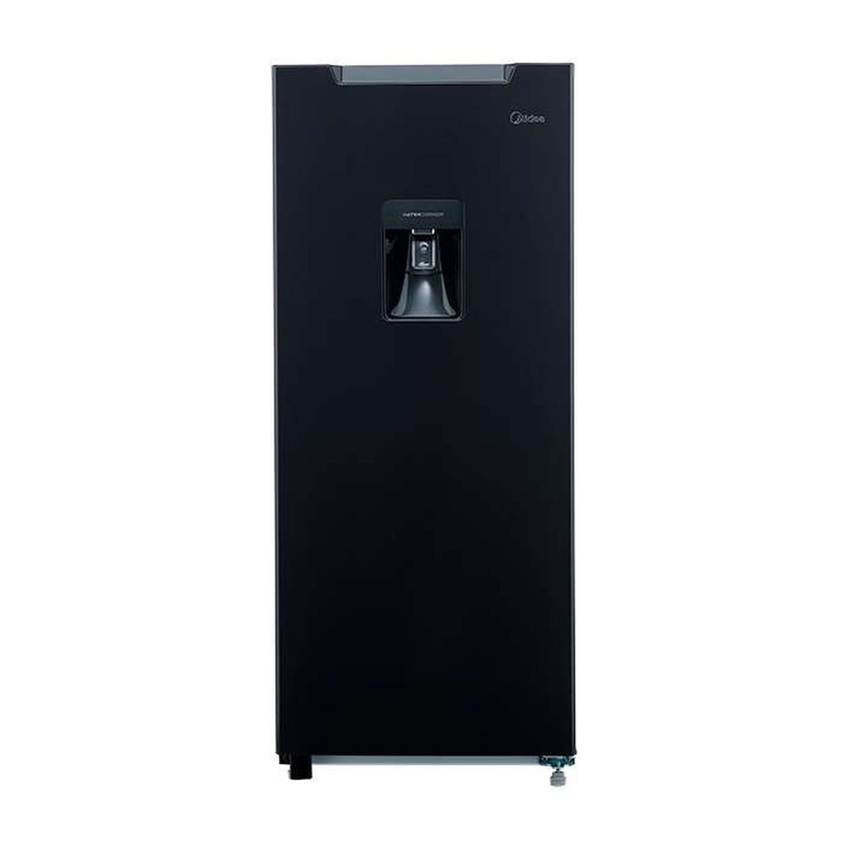 Refrigerador Midea 7 Pies Cúbicos Single Door con Despachador de Agua Negro MRD190CCDLSW