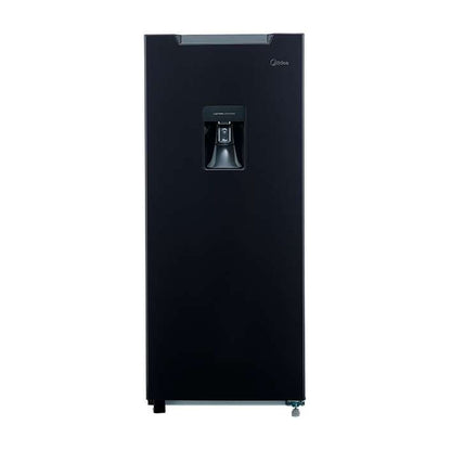 Refrigerador Midea 7 Pies Cúbicos Single Door con Despachador de Agua Negro MRD190CCDLSW