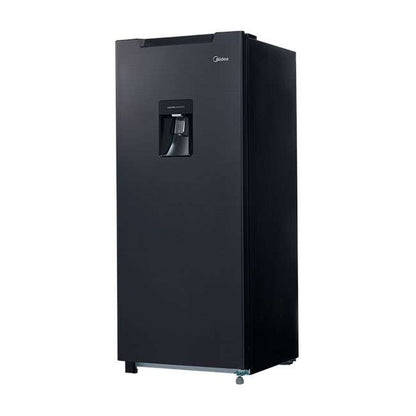 Refrigerador Midea 7 Pies Cúbicos Single Door con Despachador de Agua Negro MRD190CCDLSW