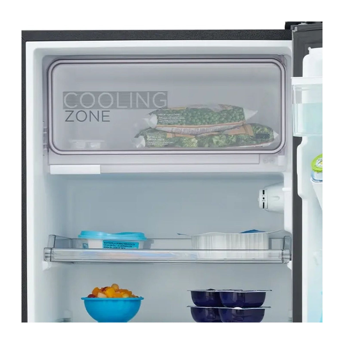 Refrigerador Midea 7 Pies Cúbicos Single Door con Despachador de Agua Negro MRD190CCDLSW