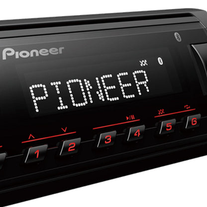 Autoestéreo Bluetooth Pioneer 1 DIN MVH-S145BT