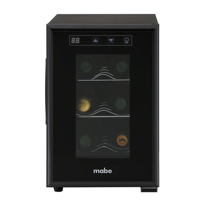 Cava Enfriador de Vinos Mabe 6 Botellas Negro MW6XDBB
