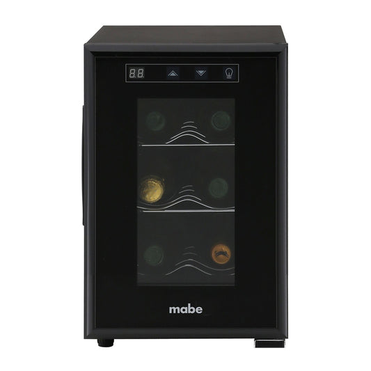 Cava Enfriador de Vinos Mabe 6 Botellas Negro MW6XDBB
