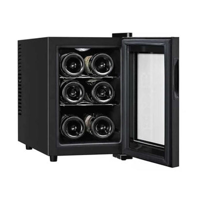 Cava Enfriador de Vinos Mabe 6 Botellas Negro MW6XDBB