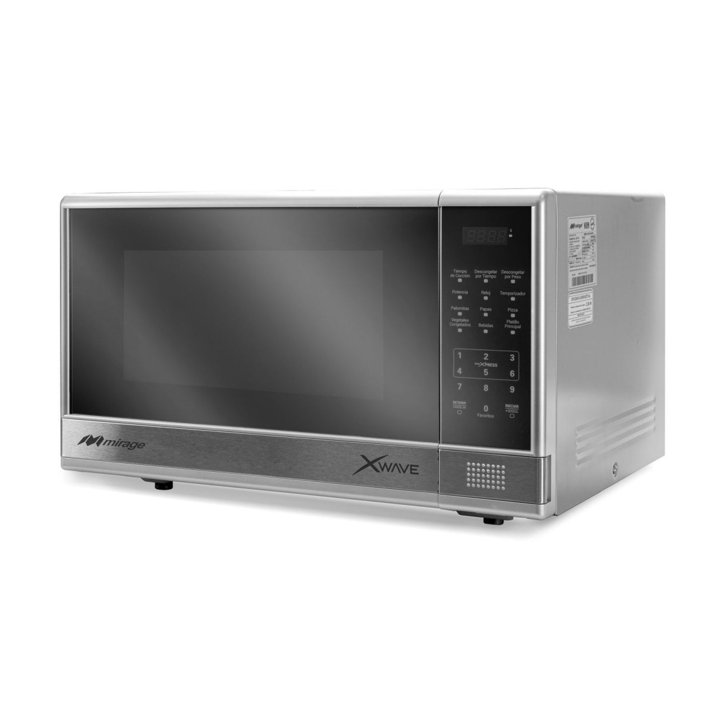 Horno de Microondas Mirage 1.1 Pies Cúbicos Gris MWD031E