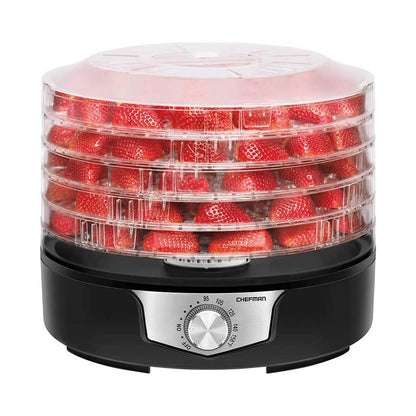 Deshidratador de Alimentos Chefman con 5 Bandejas RJ43-ROB-5-MX