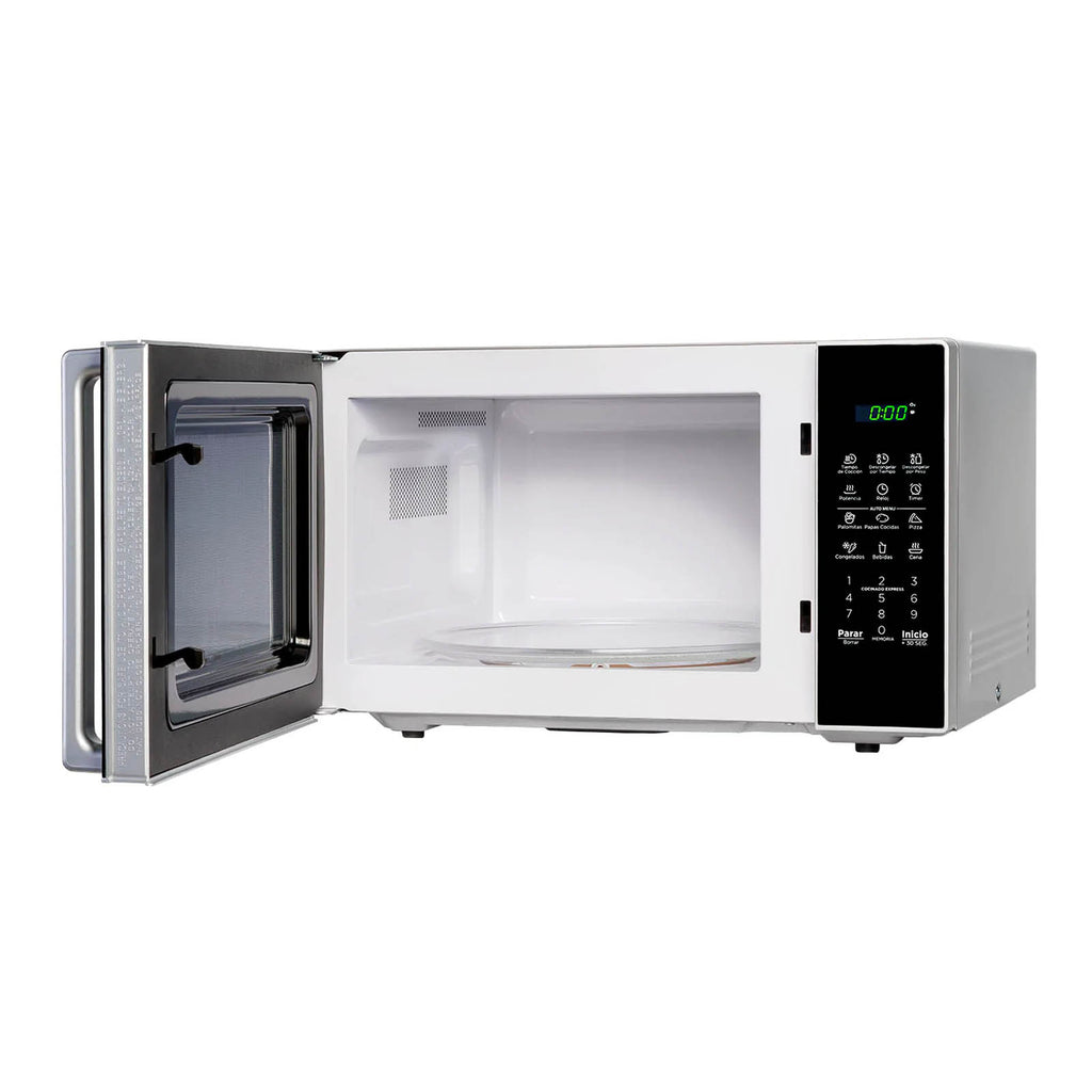 Daewoo Horno Microondas DMDXX11S2WW 1.1 Pies Cúbicos Plateado 1 pz - H-E-B  México