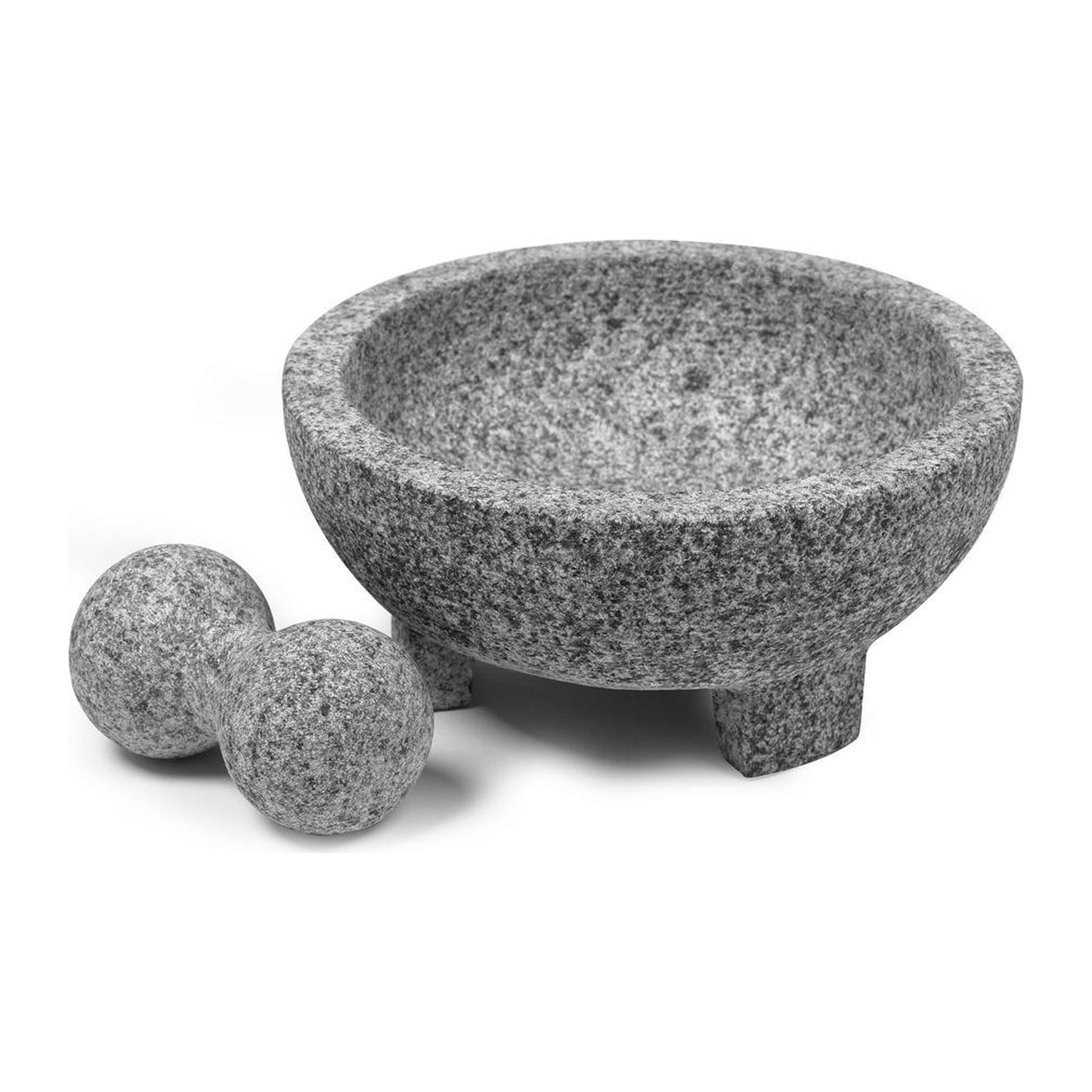 Molcajete Tradicional de Granito Gris MEXI-2011M