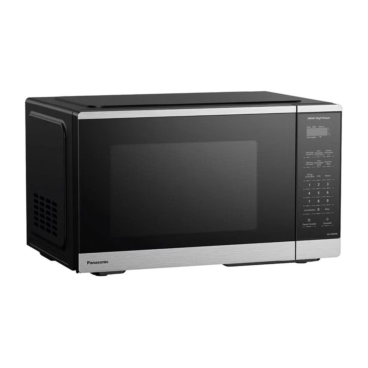 Horno de Microondas Panasonic 0.9 Pies Cúbicos Negro NN-SB43QSRPH