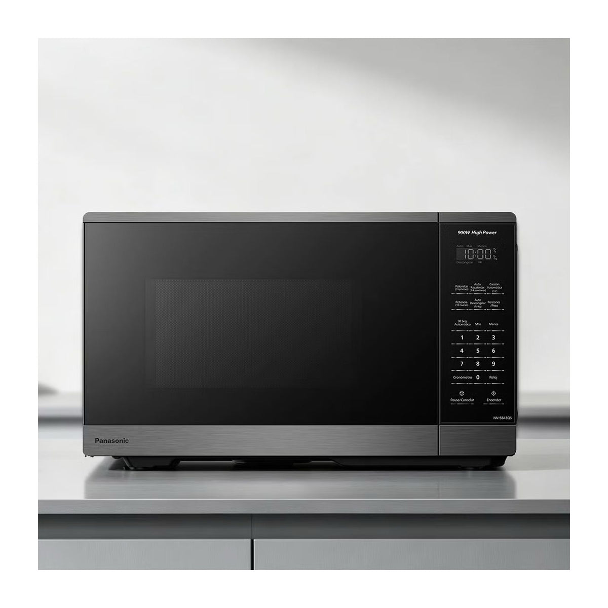 Horno de Microondas Panasonic 0.9 Pies Cúbicos Negro NN-SB43QSRPH