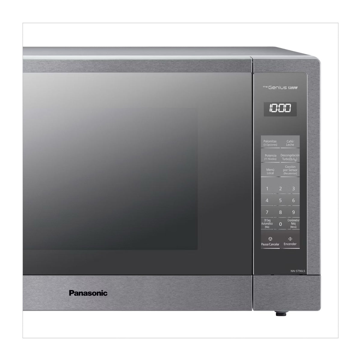 Horno de Microondas Panasonic 2.2 Pies Cúbicos Inverter Gris NN-ST96LSRPH