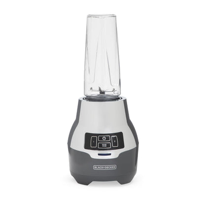 Licuadora Personal Black+Decker 4 Vasos de Plástico 500ml Gris PB2004G