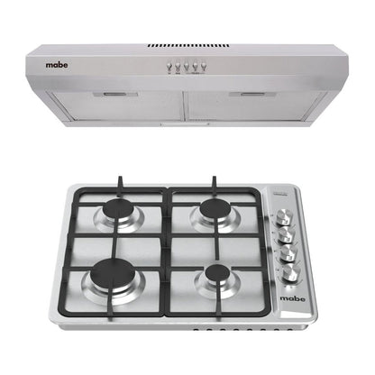 Combo Parrilla Empotrable + Campana Mabe PM6040CM6040