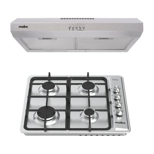 Combo Parrilla Empotrable + Campana Mabe PM6040CM6040