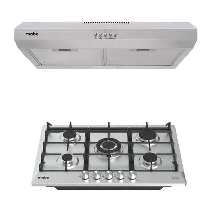 Combo Parrilla Empotrable 30 Pulgadas + Campana Mabe PM7650CM7640