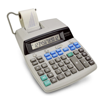 Calculadora de Escritorio Royal con impresora de 12 Dígitos Print 44