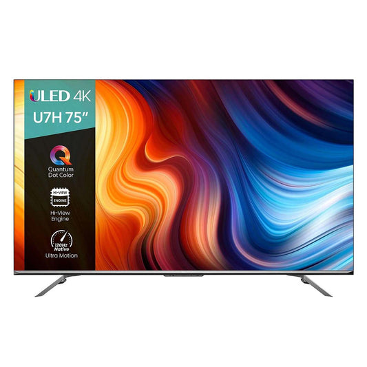 Televisión Pantalla 75 Pulgadas Hisense Google TV 4K UHD 75U7H