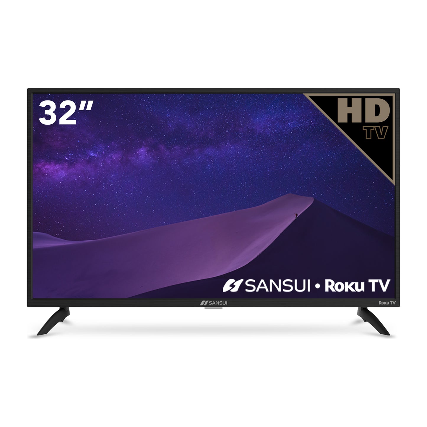 Televisión Pantalla 32 Pulgadas Sansui Roku TV HD SMX-32D7HR