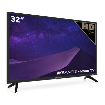 Televisión Pantalla 32 Pulgadas Sansui Roku TV HD SMX-32D7HR