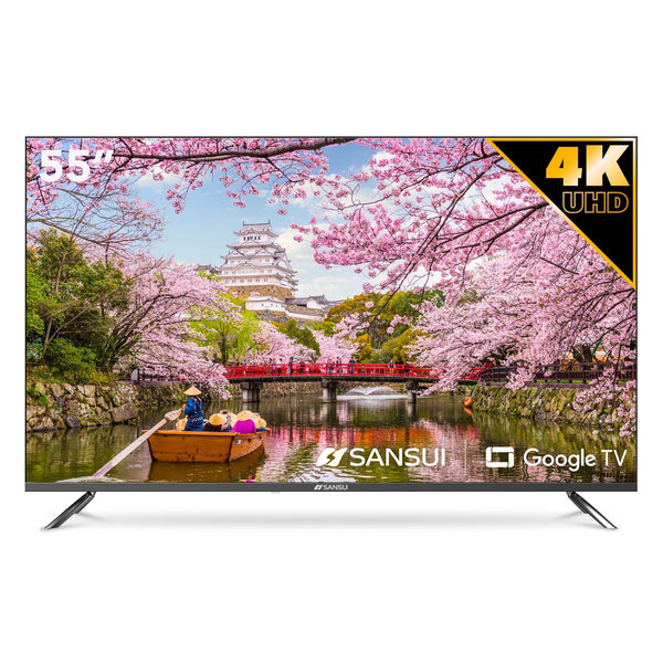 Pantalla 55 Pulgadas Sansui DLED Google TV 4K Ultra HD SMX55VAUG