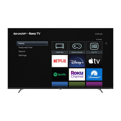 Televisión Pantalla 65 Pulgadas Sharp Roku TV 4K UHD 4TC65EL8UR