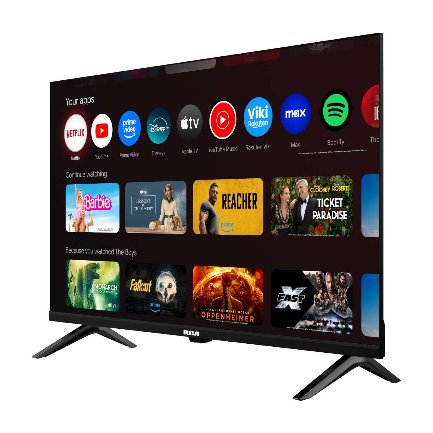 Televisión Pantalla 32 Pulgadas RCA Google TV HD R32M-H4G