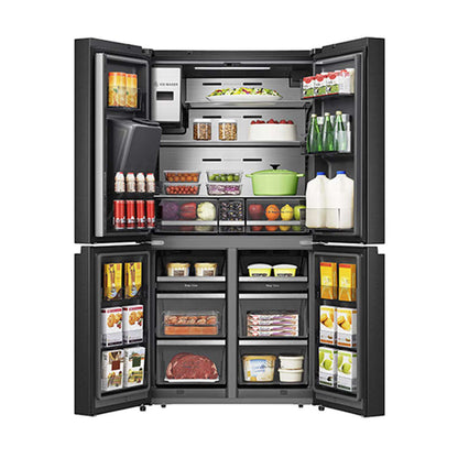 Refrigerador Hisense 20 Pies Cúbicos French Door Gris RC20N6HBX1