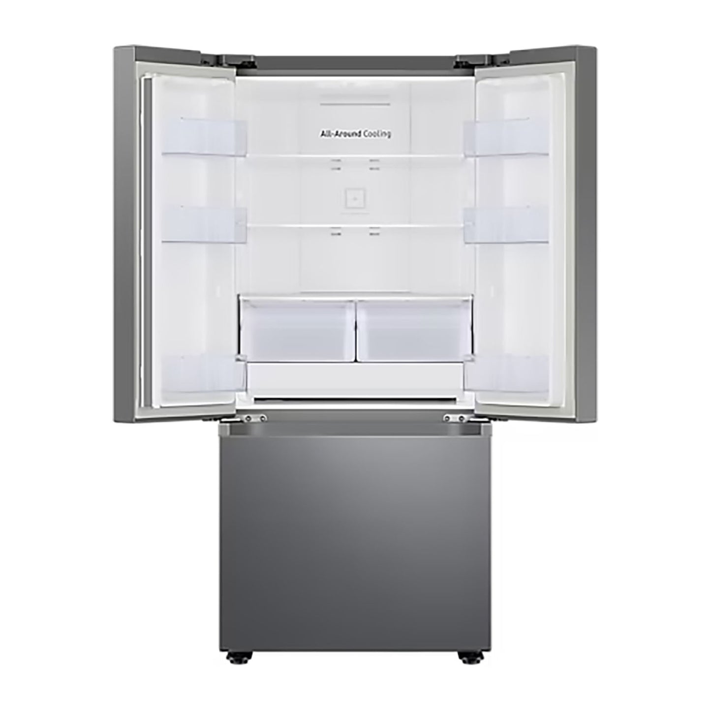 Refrigerador Samsung 22 Pies Cúbicos French Door 3 Puertas Gris RF22A4110S9/EM