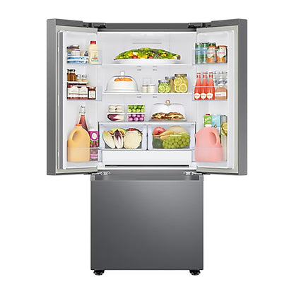 Refrigerador Samsung 22 Pies Cúbicos French Door 3 Puertas Gris RF22A4110S9/EM
