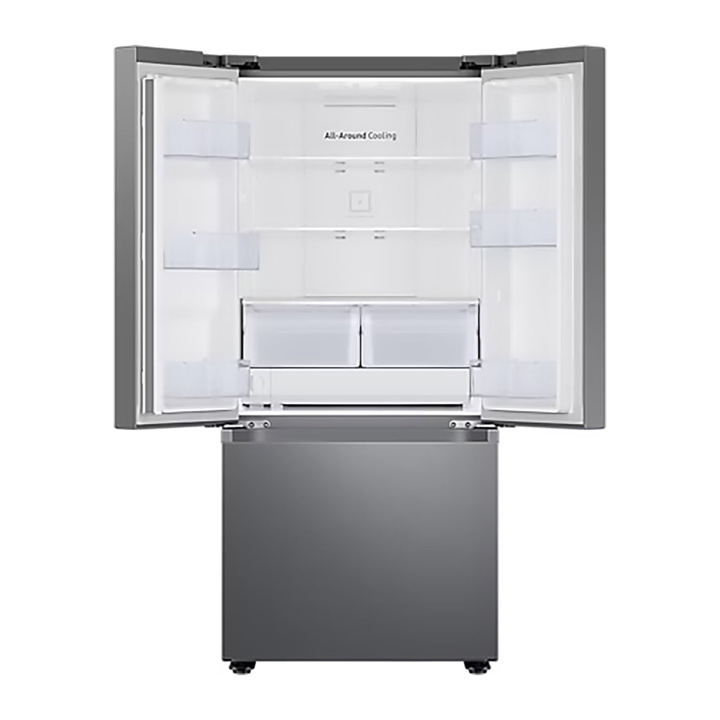 Refrigerador Samsung 22 Pies Cúbicos French Door 3 Puertas Despachador de Agua Gris RF22A4220S9/EM