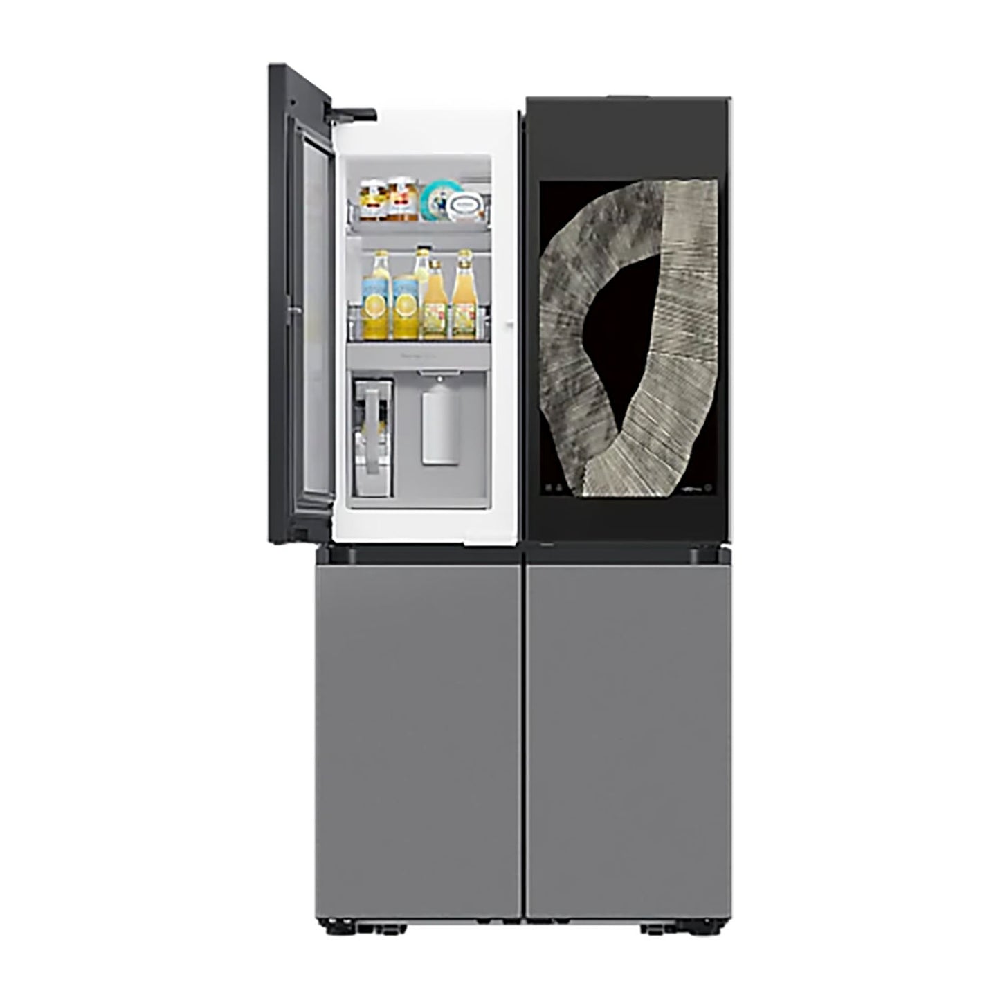 Refrigerador Samsung 29 Pies Cúbicos BESPOKE French Door Family Hub Gris RF29DB9950QDEM