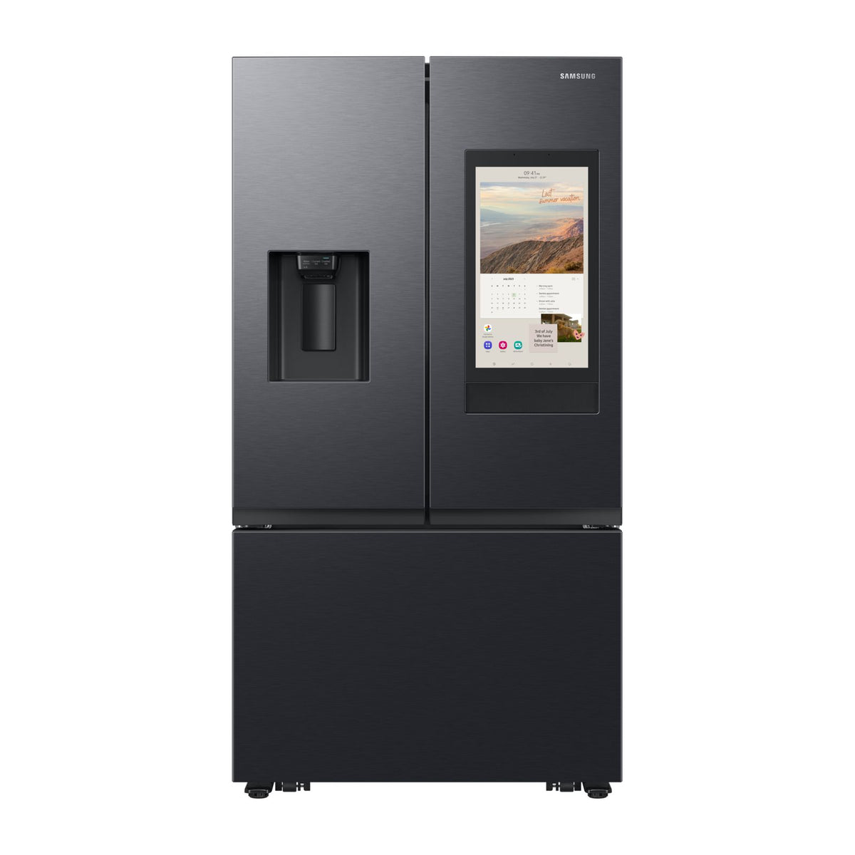 Refrigerador Samsung 31 Pies Cúbicos French Door con Despachador Negro RF32CG5911B1