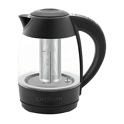 Jarra Eléctrica Digital Chefman 1.8 Litros Negra RJ11-17-TCTI