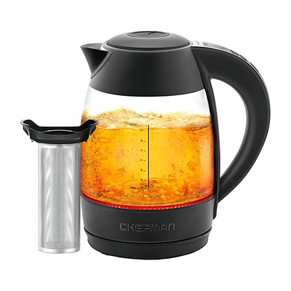 Jarra Eléctrica Digital Chefman 1.8 Litros Negra RJ11-17-TCTI