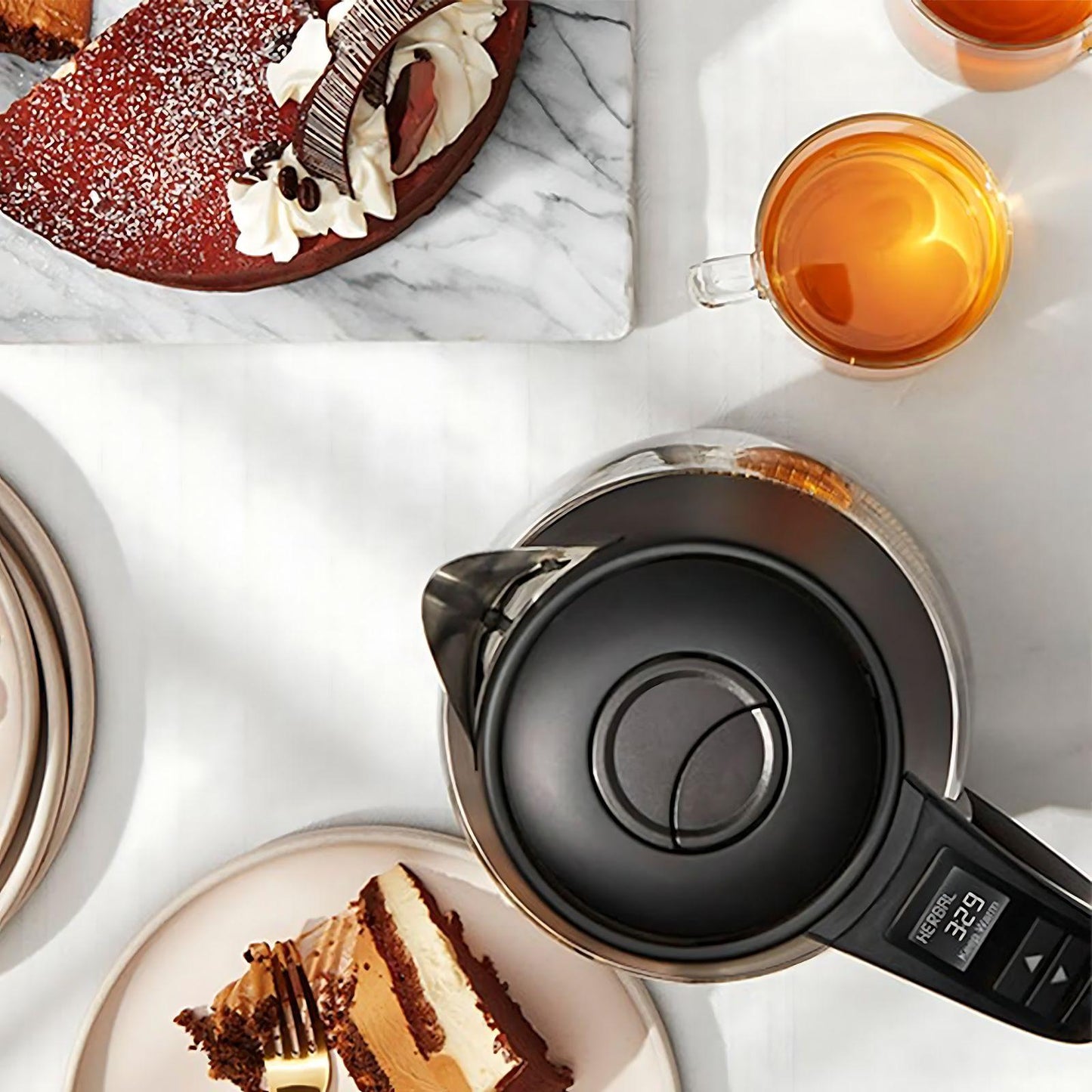 Jarra Eléctrica Digital Chefman 1.8 Litros Negra RJ11-17-TCTI