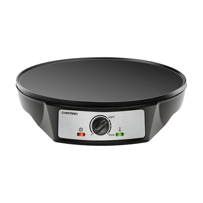 Crepera Eléctrica Chefman Negra RJ33-C-V2-MX