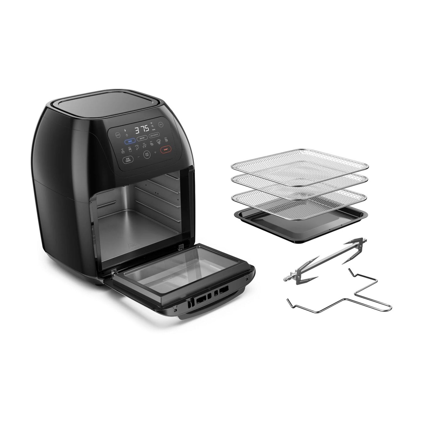 Freidora de Aire Chefman 9.4 Litros Negra RJ38-10-RDO-V2-MX